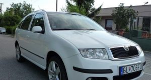 Dám do prenájmu dieslove auto-škoda fabia Combi 1.4 Tdi elegance