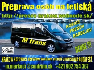 0902 754 367 BUS preprava KOŠICE PREŠOV - KRAKOW