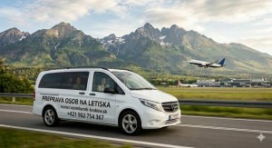 Ružomberok - Krakow preprava osôb na letiska