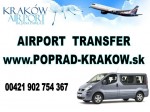 Krakow preprava osob na letisko